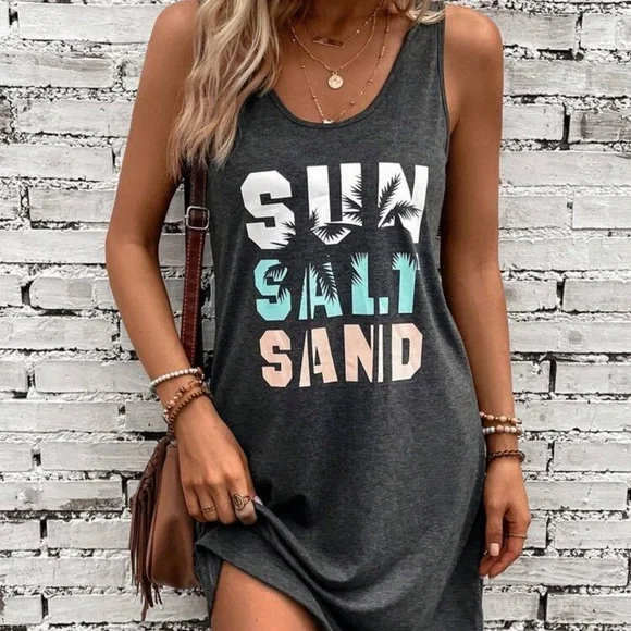 New r Vacay Vibes Beach cover up - Picture 2 of 7